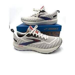 NEW! Brooks Men's Revel 6 Running Shoes - Dawn Blue/Cayenne/Nine Iron - Men's 9